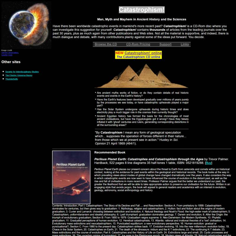 Catastrophism website