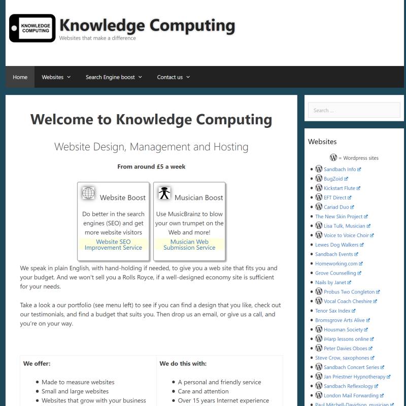 Knowledge Computing website
